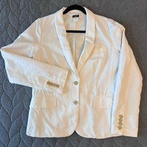 J Crew Women’s Linen Blazer - 8